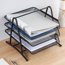 Tide East Chaoxi File Storage Rack Office File Shelf Student Desktop Shelter Multi-layer Office Supplies Storage