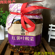 Hunan Liuyang Special Yield Dao Wu Shan Sweet Potato Folate 800g Spicy Old Tan Sour dish Leftovers Granny Vegetable Sauce Pickle