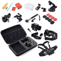 Foreign trade is suitable for gopro 30 sets of GOPRO accessories set SJ4000 small ant accessories