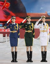 THREE TOURS of Coldplay LAST TOY 1 6 PLA sea land and air three army honor guard female soldiers take orders