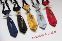 Boy and girl Korean version of the personality badge Parent-child tie accessories Rhinestone British gentleman baby host performance bow tie