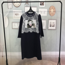 Spell out the perfect maternity dress autumn breastfeeding dress wear fashion long sleeve breastfeeding dress