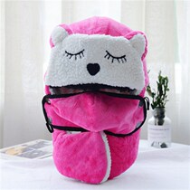 Winter Lei Feng hat female Korean cute boy warm child C child cotton hat cycling electric car windproof wind cold