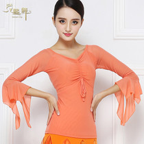 Dancing Ballroom Dancing blouses Long sleeves new Morden dance blouses Latin dance dress Dance Dancing Suits for women Adults