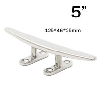 5 inch hole low plane plywood hardware 316 stainless steel marine deck rope tie flat cable Bolt