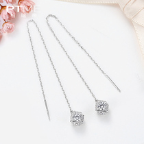 925 sterling silver ear line women small drop earrings temperament long summer ear chain earrings earrings 202021 new trend