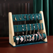 Double Bevel bracelet display rack bracelet shelf storage rack Watch head rope jewelry display props jewelry rack