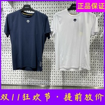 DESCENTE Disant TOUGH Fabric Mens Knitted Sports Short Sleeve Knitted T-shirt 21 Summer D1231RTS46