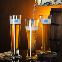 Thailand imported crystal glass beer cup creative large dining cup fine grain malt cup wheat wine cup