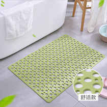 Bathroom Anti-Slip Toilet Shower Home Plastic Bath Mat Toilet Waterproof Hollowed-out Grid Anti-Fall Floor Mat