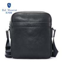 BalManent first layer cowhide shoulder bag leather cowhide business leisure wild Tide mens shoulder bag