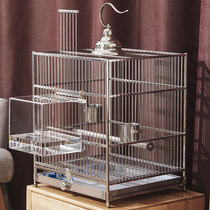 nimiwei Eight Bros cage large 304 stainless steel Xuanfeng cage Luxury large bath parrot cage dedicated