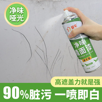 Emulsion Varnish Interior Wall Self-Spray White Matt Paint Tonic Wall Cream Self-Brushed Interior Wall Brushed White Household Self Spray Paint