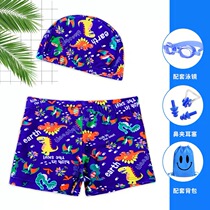 Split childrens swimming trunks boys students cute babies new hot springs small and medium-sized childrens swimsuit sets equipment