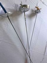 Fencing sword adult children training flower heavy sword straight handle gun handle sword practice training sword stage performance