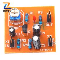 Single tube amplifier circuit kit Voltage divider bias circuit Transistor amplifier electronics production experimental training