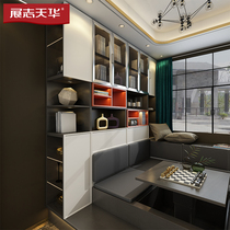 Zhanzhi Tianhua custom tatami bed floating window small table coffee table mat bedroom tatami whole wardrobe