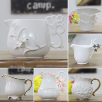 Ceramic coffee small milk cup milk jar cup milk bottle Cup Cup Milk Cup western food cutlery steak