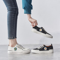 Small white shoes womens 2020 new spring leather Korean version of Joker womens shoes casual sneakers board shoes ins tide X0312