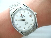 Swiss plum watch 307-345 diamond-set automatic mens watch 2824