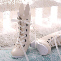 ASDOLL angel studio BJD shoes 4 minutes meter white rabbit ear boots SH416064