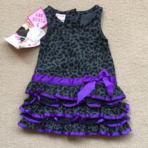 Girls dress Summer female baby sleeveless skirt 1-6-year-old princess dress girl pure color one-piece dress 100 hitch