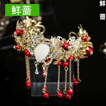 Bride bracelet Chinese style Xiuhe clothing accessories toast bracelet Dragon Phoenix coat bracelet wedding jewelry wedding jewelry female