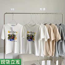 Early Spring Stack Wearing God Instrumental Chao Heart Machine Shirt Type T-Shirt Woman Pure Cotton Round Collar Long Sleeve Blouse