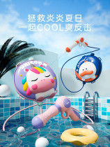 Bainsch Backpack water gun childrens toy in summer men and womens net red pump punch water battle