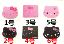 Factory direct game soft cloth cat head mouse pad Korean cute cartoon girl creative pink KT mouse pad