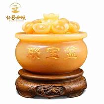 Jade beige yuan store mascot opening big 12 pounds auspicious topaz gift 30 gifts large