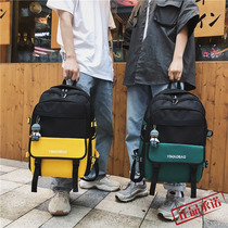 Tide brand 20 new school bags female Korean version wild Harajuku junior high school high school college student backpack male large capacity backpack