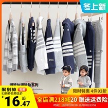Boy sports suit Autumn Spring and Autumn new childrens clothing Children Baby children 1 year old 3 autumn leisure tide U12553