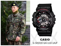 Japan CASIO CASIO G-SHOCK Quan Zhilong with GA-110-1AJF BJF classic quartz