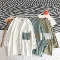 Mid-sleeve jacket seven-point sleeve t-shirt womens net red ins Super fire Korean version of loose students Joker short sleeve 2021 New Tide