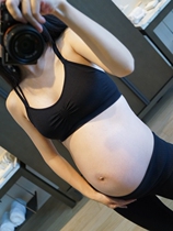 Gym professional sports bra pregnant woman yoga vest sling shockproof stretch fitness running spring and summer