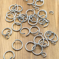 304 stainless steel new opening ring connection ring handmade connection ring DIY jewelry accessories necklace bracelet buckle