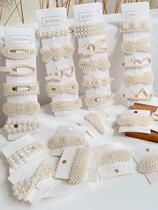 Pearl Hair Card Korean Version Small Clip Head Decorated Hair Clip Girl CLIP FOREIGN AIR BRIEF ABOUT HAN STYLE S HAIR ACCESSORIES