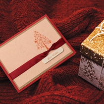 Vegan North Eurostyle Greeting Card Business Invitation Letter Employees Meeting Birthday to Senior Corporate Custom