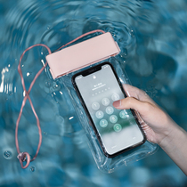 Pocket travel mobile phone Waterproof Bag Diving Cover touch screen Swimming warm spring Water Next photo with waterproof takeaway rider