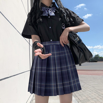 Purple Star spot original genuine JK uniform pleated dress Japanese student dress college style skirt female summer