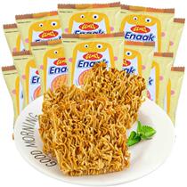 Indonesia imported Ennak chicken crispy noodles 30 packs puffed noodles Net red instant noodles casual snacks