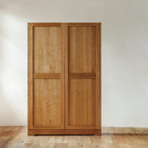 MUMO wood ink clear Series large wardrobe cherry wood black walnut bedroom solid wood furniture
