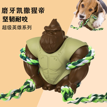 Pet dog knot toy ball self-hi anti-boredom artifact bite-resistant ball molar kogkin hair medium and large dog supplies