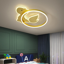 Bedroom lights Childrens room lights Nordic ceiling lights boys and girls simple modern room creative cartoon led lamps