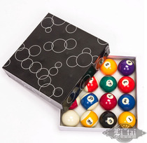  Billiard balls A set of billiard white ball cue ball standard American black eight single domestic crystal billiard supplies Daquan