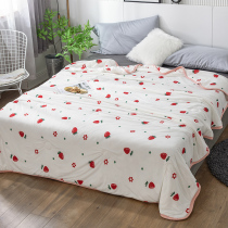 Double-sided cold-feeling quilt thin ultra-cold-feeling quilt Hyaluronic acid Tencel summer quilt simple air-conditioning quilt single double Japanese style