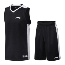 Li Ning basketball suit mens Jersey training team uniform game Uniform uniform breathable sportswear sportswear