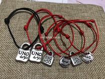 xian goods special red rope pull bracelet adjustable this year packaging red counter cloth bag