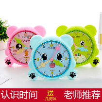 First grade childrens clock teaching aids set primary school students know the time clock learner model to teach mathematics clock